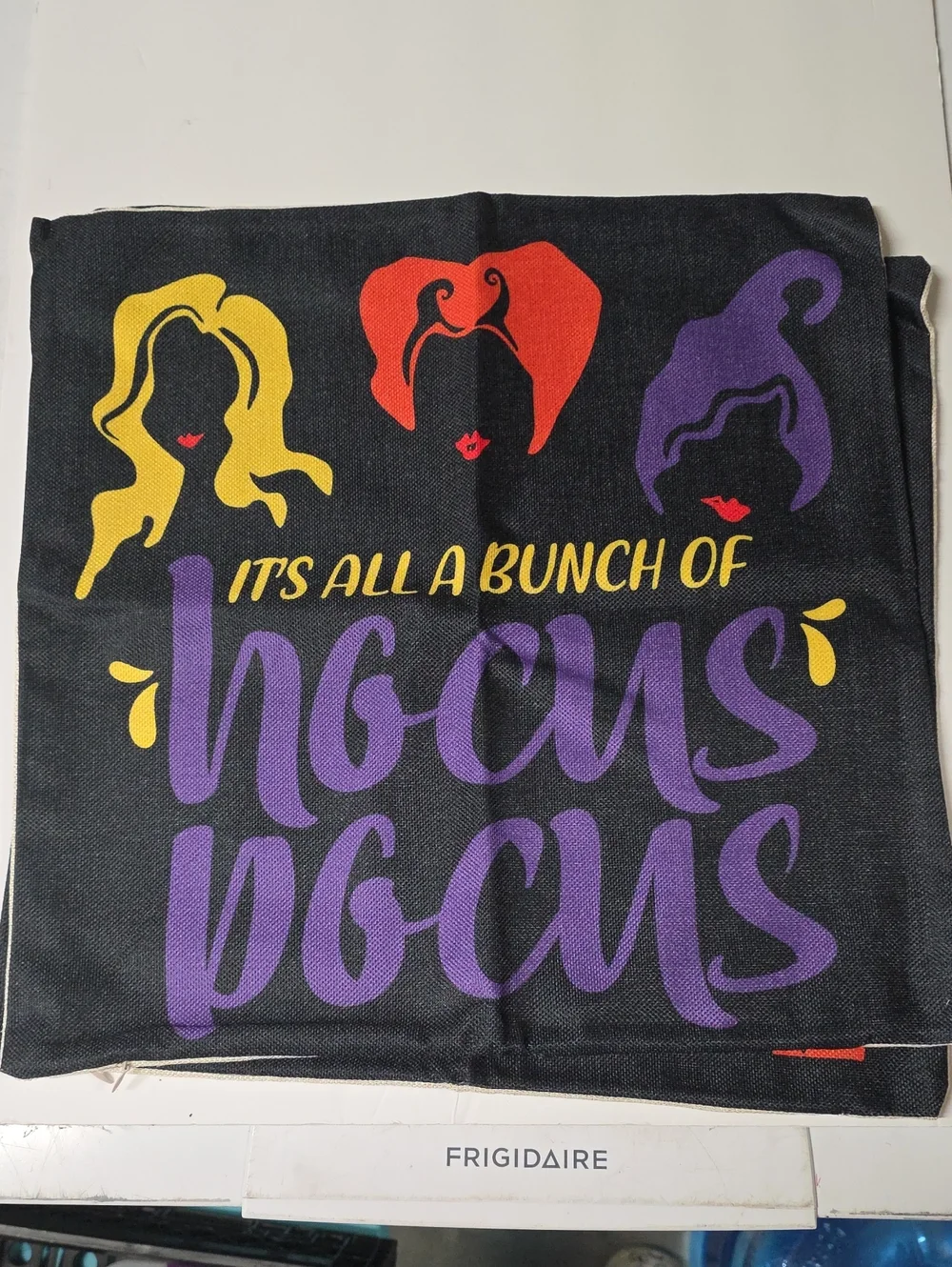 Set of 4 Hocus Pocus Pillow Covers 18x18 Inches.